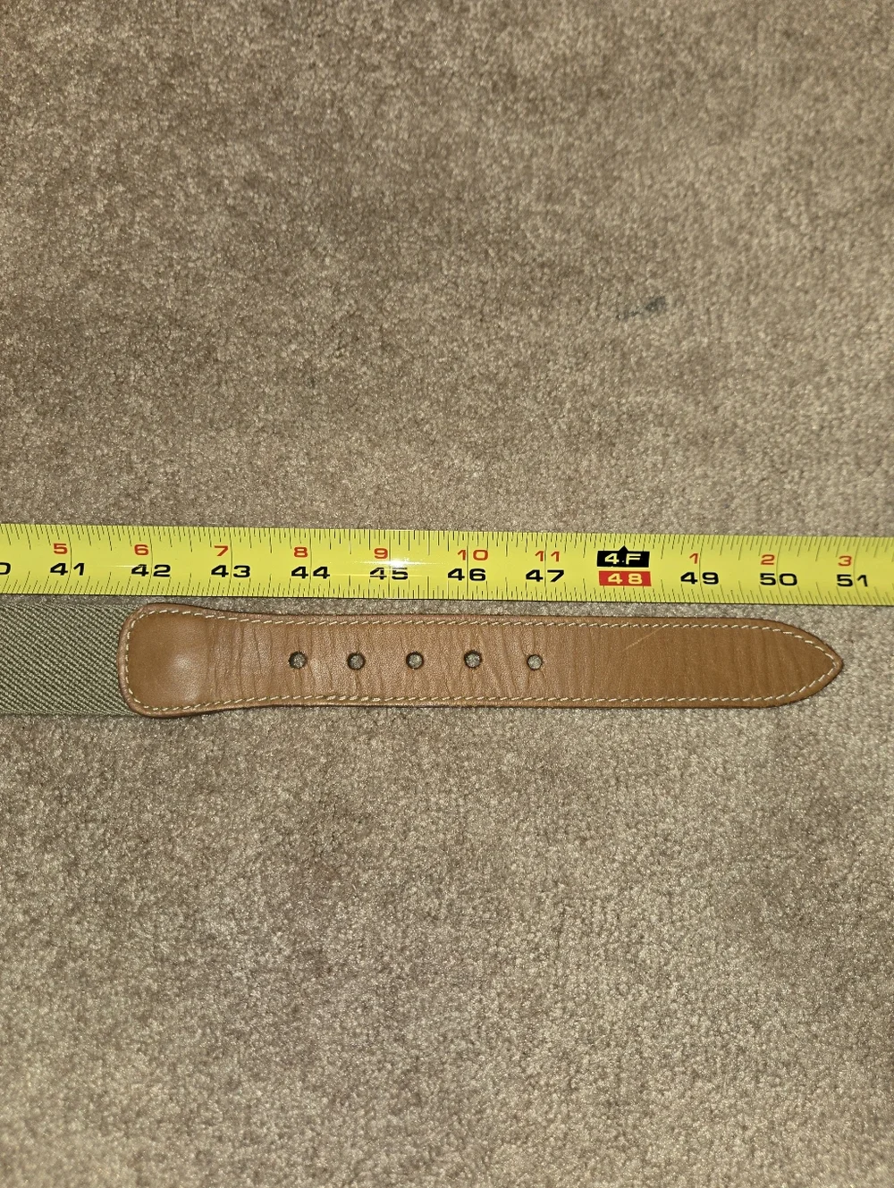 Vintage LL Bean Khaki Belt